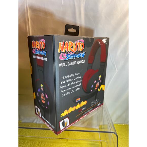 NEW Naruto Shippuden Wired Gaming Headset Multi-Platform Compatible - Picture 6 of 9